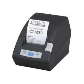 Citizen CT-S281, RS232, 8 punti /mm (203dpi), Cutter, nero-CTS281RSEBK