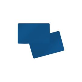 PVC carta doppio lato blu scuro 86 x 54 x 0,76 mm (500 pezzi)-403024