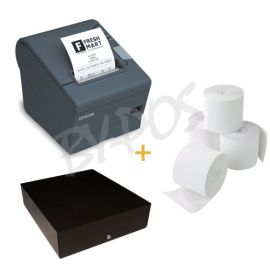 Bundel Bonprinter + Cassetto + Bonpapier - Scanner MAC-BYPOS-1815