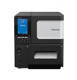 Toshiba BX410T-GS02-QM-S, 8 dots/mm (203 dpi), disp., USB, Ethernet, Near-End, Black