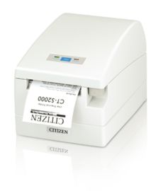 Citizen CT-S2000/L, USB, RS232, 8 punti /mm (203dpi), bianco-CTS2000RSEWHL
