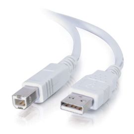 USB cable (A/B), 3m, white-82216
